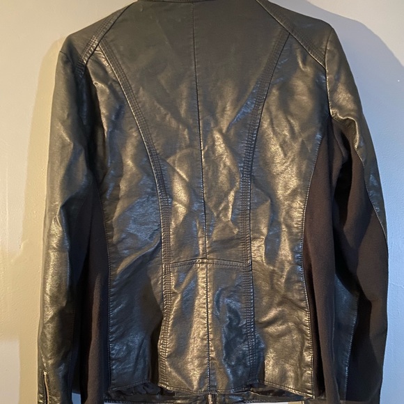 Faux Leather Jacket - Picture 2 of 7